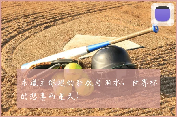 东道主球迷的狂欢与泪水，世界杯的悲喜两重天！